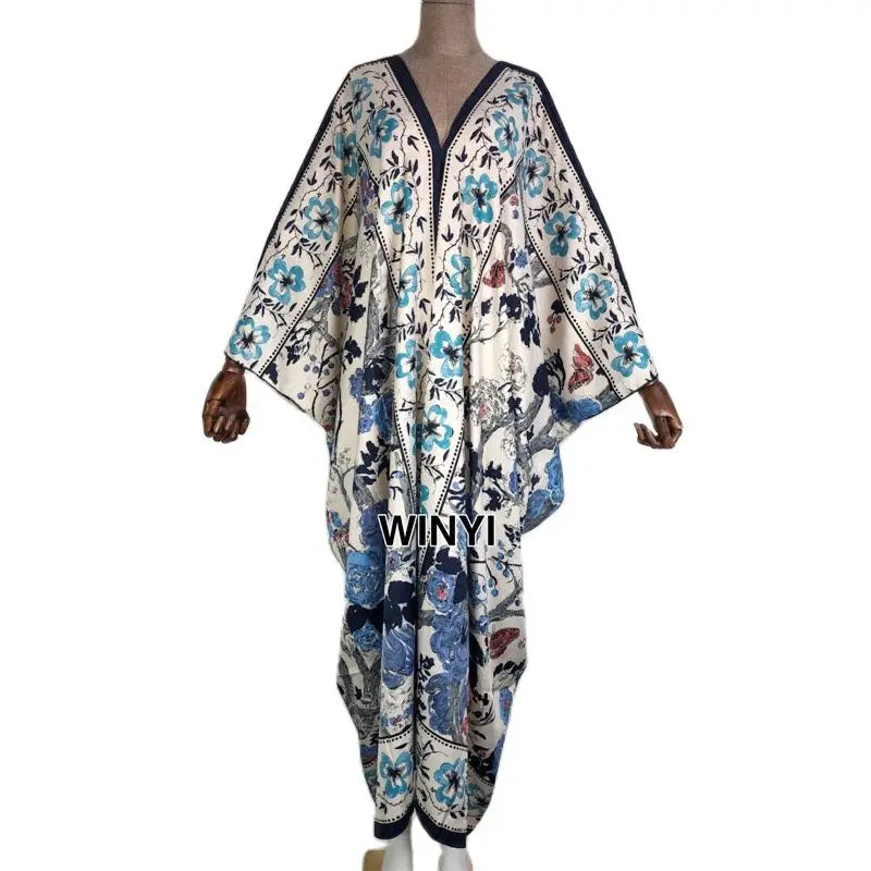 MooMoo Dress| MooMoos| kaftan Printed For Women sukienka Design| MooMoo sets Maxi Long Summer Autumn Party Elegant Dress